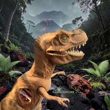 Kenner Jurassic Park Young T-Rex JP06 Vintage Figure NO Wound Cover Preowned