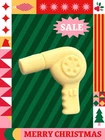 YELLOW Barbie Vintage Original HAIR DRYER ACCESSORY KEN OMG Clone Bratz Fashion