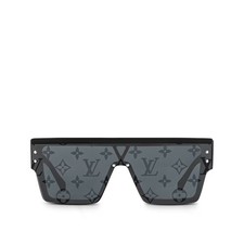 Louis Vuitton Authentic Logo Monogram Waimea L Sunglasses Z1583E Unisex