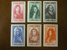 FRANCE 1944 National Relief Fund  set of 6  vf MINT never hinged MNH SG 824-829