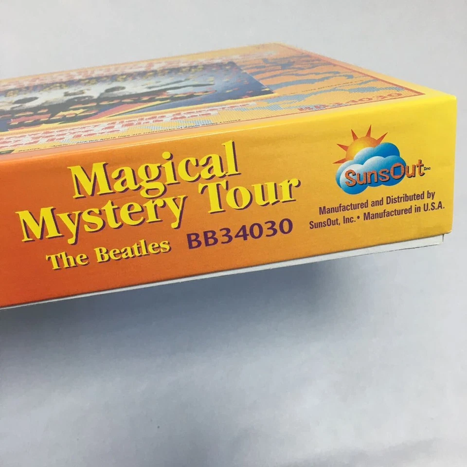 [Unused Item] The Beatles Magical Mystery Tour 500 Piece Jigsaw Puzzle SunsOut - Image 4 of 4