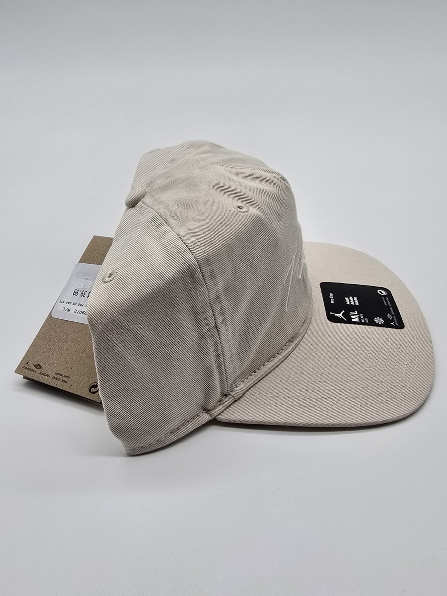 Nike Air Jordan Hat Flight Pro Strap 5-Panel Beige/White 