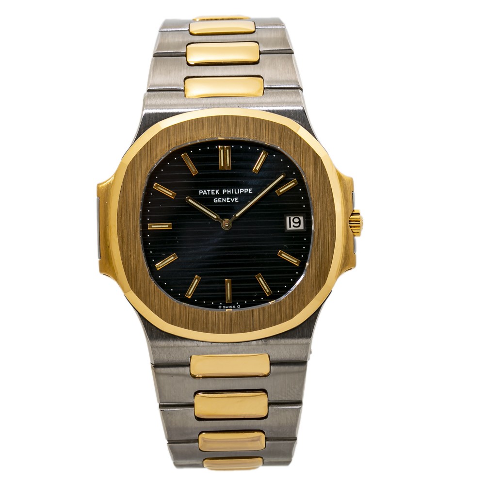 Patek Philippe Nautilus 3700/1 18K TwoTone Blue Dial 1973 Archives
