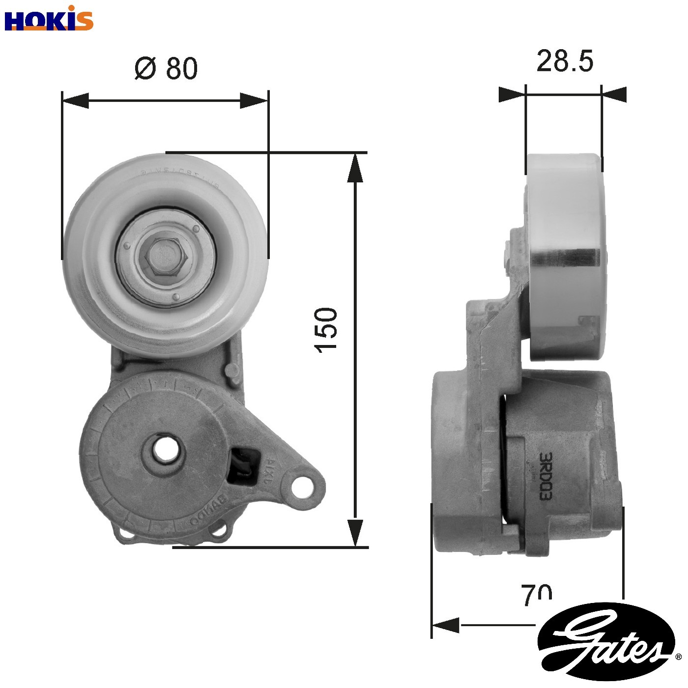 ✅Fits GATES T38413 T38413 DRIVEALIGN MV TENS ⭐UK Seller⭐ - Image 10