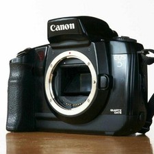 Canon EOS 5 QD Film Camera Body Semi Pro Quality Tested Shutter Works