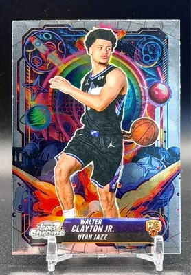 2025-26 Topps Cosmic - Walter Clayton Jr. #PRP-24 (RC) Propulsion Jazz Rookie