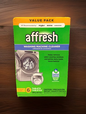 #ad Affresh Washing Machine Cleaner 6 Month Supply Cleans Front Load And Top Load $15.97