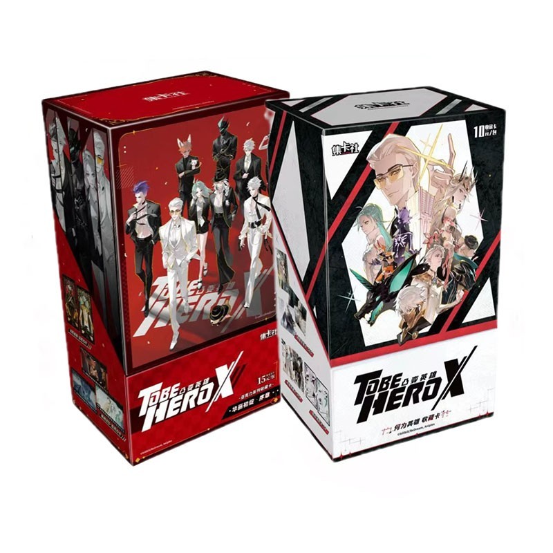 TO BE HERO X トレーディングカード BOX 2箱セット 集卡社 2025 Card Fun TO BE HERO X Anime Collection Trading Card Official