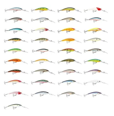 Rapala Deep Tail Dancer 7 cm-13 cm Wobbler appât de brochet sandre traînant - Photo 1/3