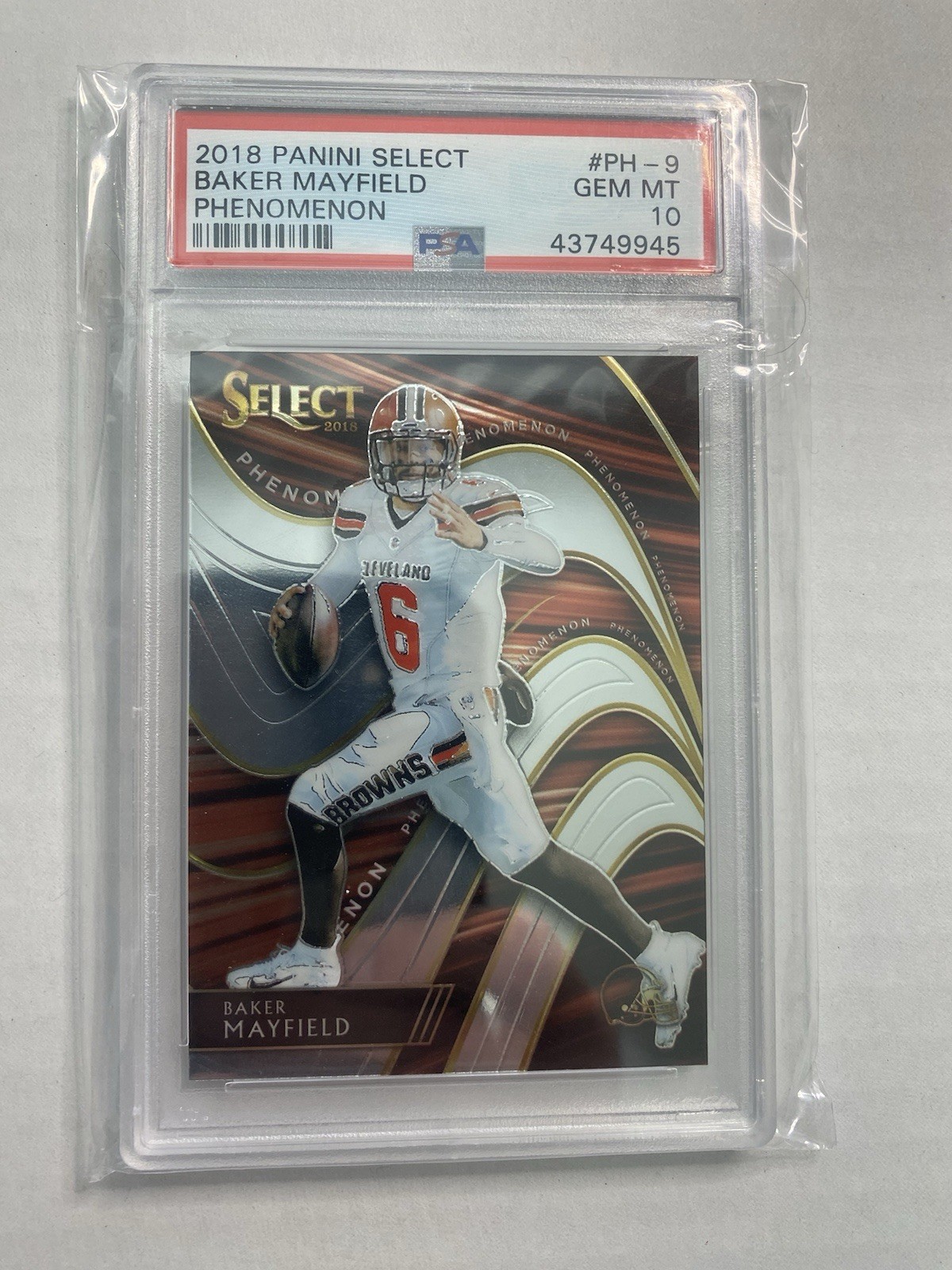 Baker Mayfield Panini Select Phenomenon #PH9 Base