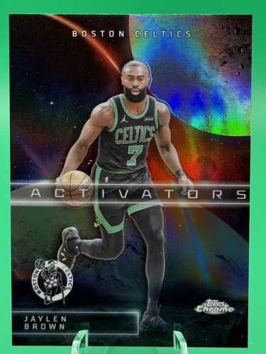2025 Topps Chrome Jaylen Brown Base (RAW)