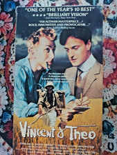 VINCENT & THEO  Tim Roth, Paul Rhys, Unconditional Love VHS Tape