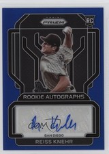 2022 Panini Prizm Rookie Auto Blue Prizm 44/149 Reiss Knehr #RA-RK Auto 1r1k