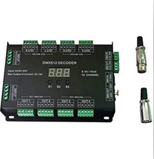 32CH RGBW DMX512 Decoder LED Controller 8Bit/16Bit 32 Channel DC5  24V