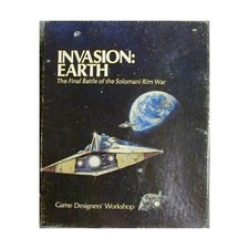 GDW Traveller Boardgame Invasion - Earth Box VG+/EX