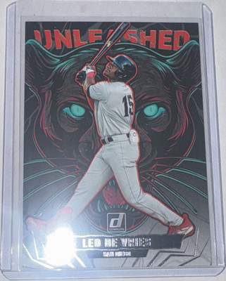 Panini 2025 Donruss Unleashed Insert Leo De Vries #4 Padres Baseball