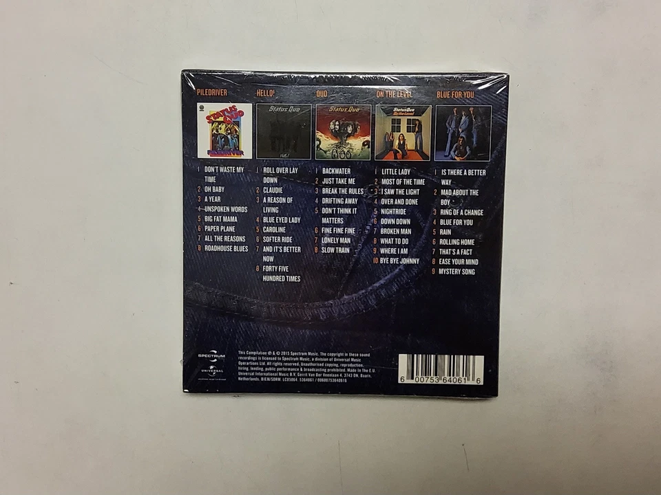 Status Quo - 5 Classic Albums - New & Sealed CD Boxest (L20) - Image 2 of 4