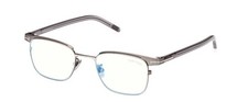 NEW TOM FORD FT5854-D-B 008 SHINY GUNMETAL 49MM AUTHENTIC EYEGLASSES 49-20-145