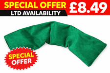 Wheat Bag extra long aroma free in quality Emerald velour, Ease aches and pains
