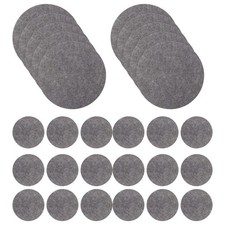 30Pcs Reusable Grey Felt Dish Dividers Plate Protectors for Kitchen Storage