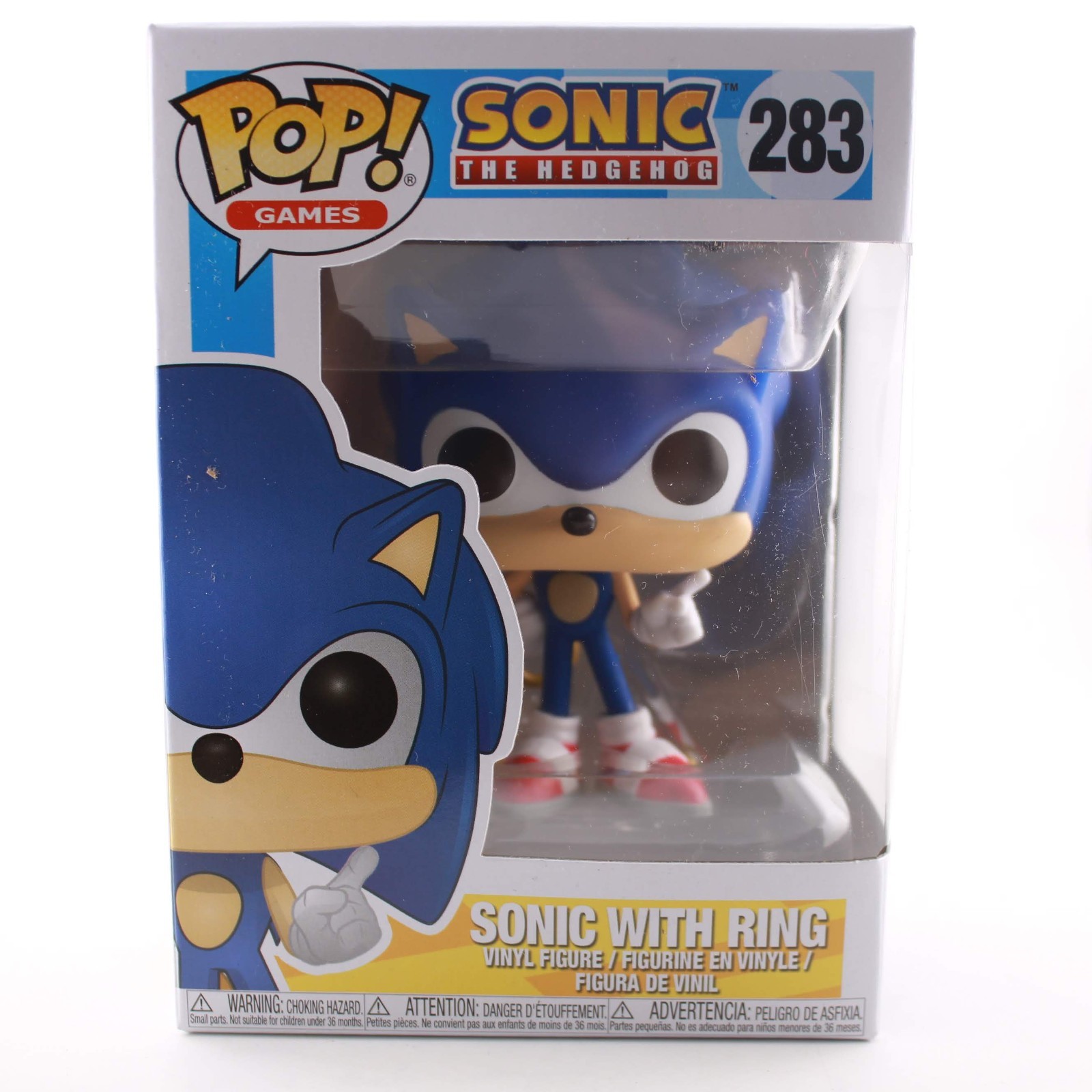 Funko Pop! Sonic The Hedgehog With Ring Vinyl Figure #283