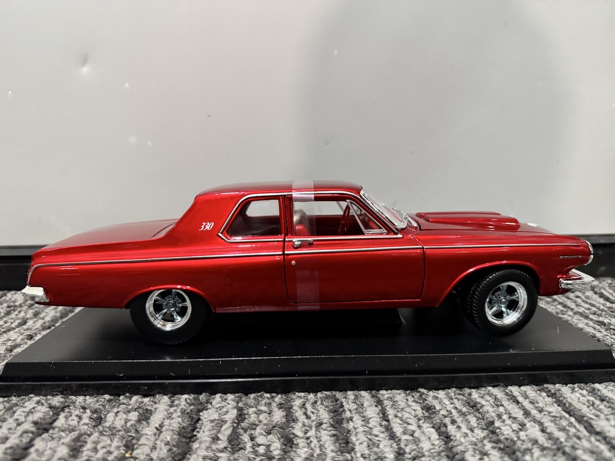 Maisto 1:18 Diecast Special Edition 1963 Dodge 330 RED NEW | eBay