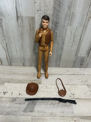 Vintage Marx Jamie West Action Figure Doll Johnny West Son 8.75” READ
