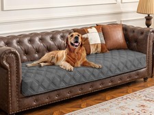 Ameritex Waterproof Dog Bed Cover Pet Blanket with Anti-Slip Back for Furnitu...