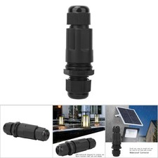 IP68 Waterproof Connector LED Wire Cable Male And Female Plug Socket4 Pin New