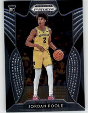 2019-20 Panini Prizm Draft Picks Jordan Poole RC #28