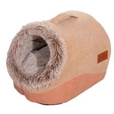 Cat Caves for Indoor Cats Plush Warm Kennel Cat Cave Semi-Enclosed Design4977