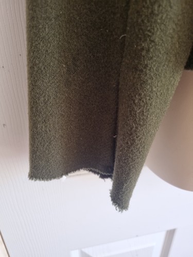 Moa Moa Dark Green,Lined Wool Blend,Buttoned Jacket.Womens S - Picture 5 of 12