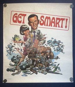 Get Smart & Other Lots (NBC, 1966) Special Television Posters (4) ) (21" X 24")
