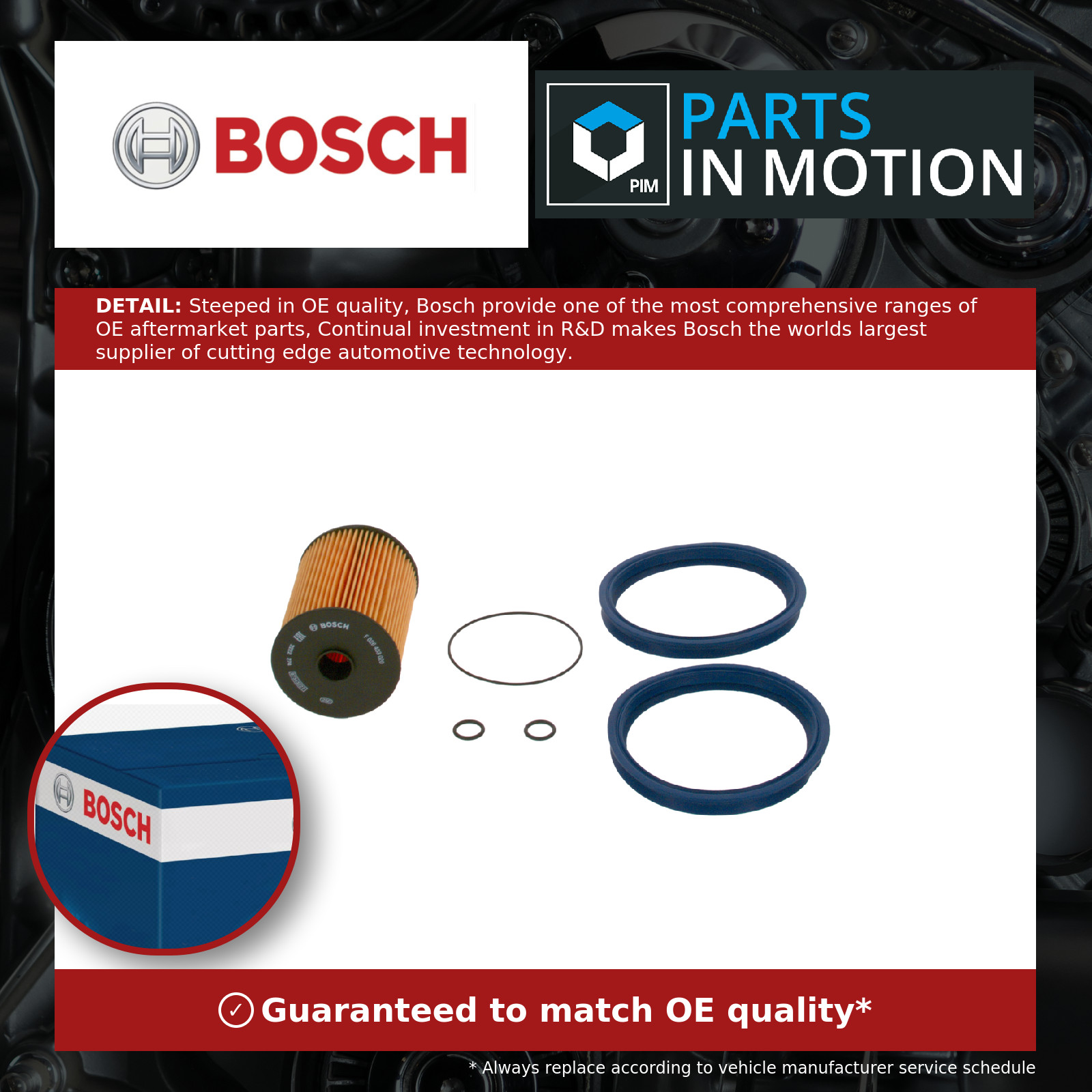 Fuel Filter fits MINI COOPER R56 1.6 06 to 13 Bosch 11252754870 Quality New