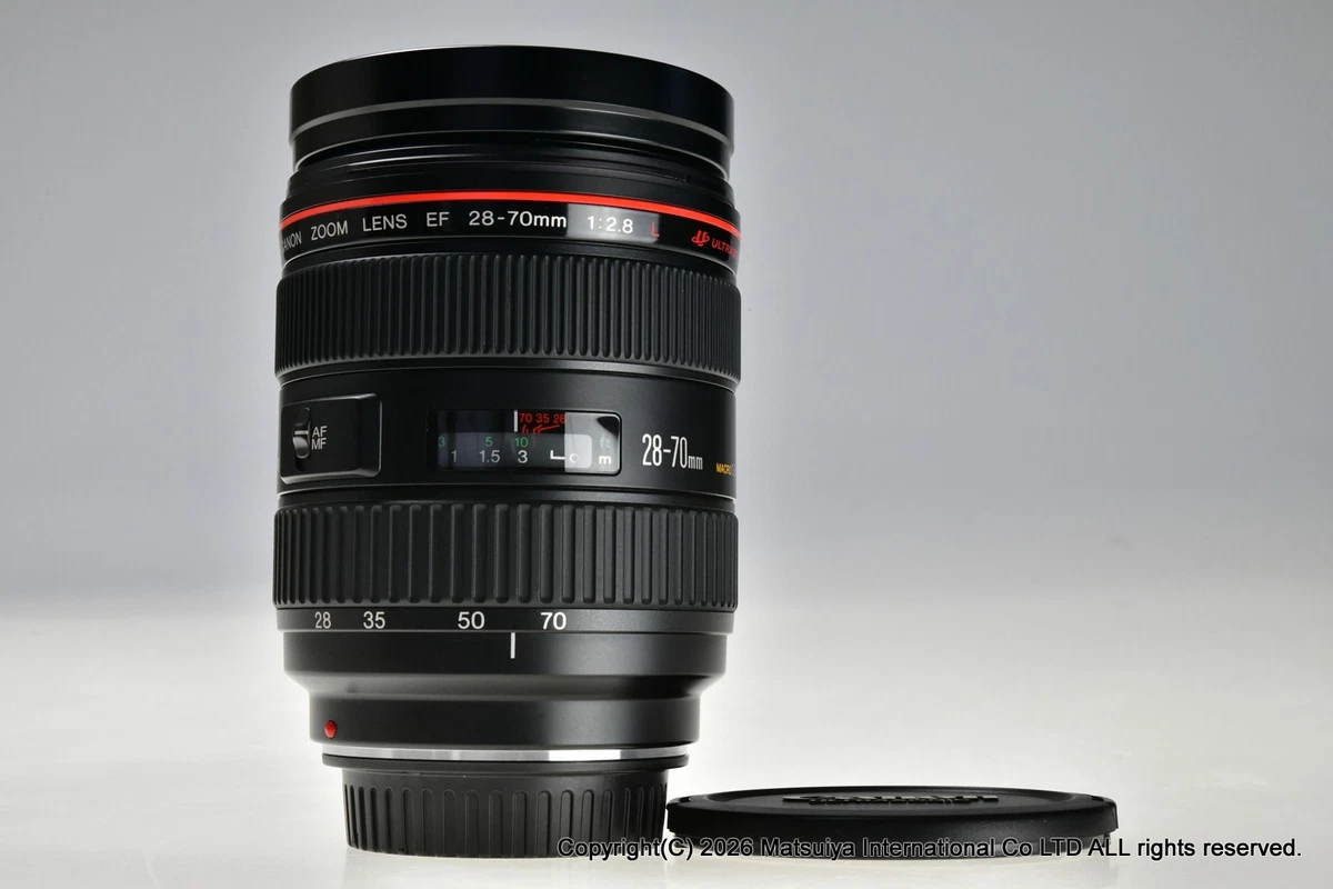 Objectif Canon EF 28-70mm F2.8 L USM – Excellent état (Japon) – Légère Brume