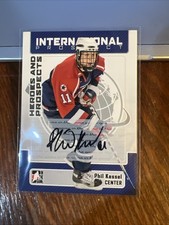 Phil Kessel 2006-07 ITG In The Game Heroes & Prospects Auto Rookie RC #136 USA