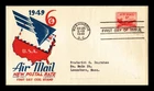 Dr Jim Stamps 6c Air Mail Coil Stamp First Day Issue Cachet Craft Staehle