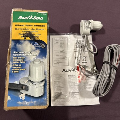 Rain bird RSDBEX - Wired Rain Sensor with Bracket Rain Shut-Off - New Open Box