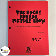 The Rocky Horror Picture Show Screenplay 1975 Shooting Script Movie Script