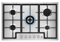 Electrolux EGS75362X Ebene Kochen Inox 75CM 5 Feuer Gitter Gusseisen Steppower