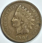 1906 INDIAN HEAD CENT 1C VF CIRCULATED C203