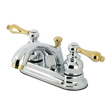 Kingston Brass KB2604AL Vintage 4Inch Centerset Lavatory Faucet with Metal