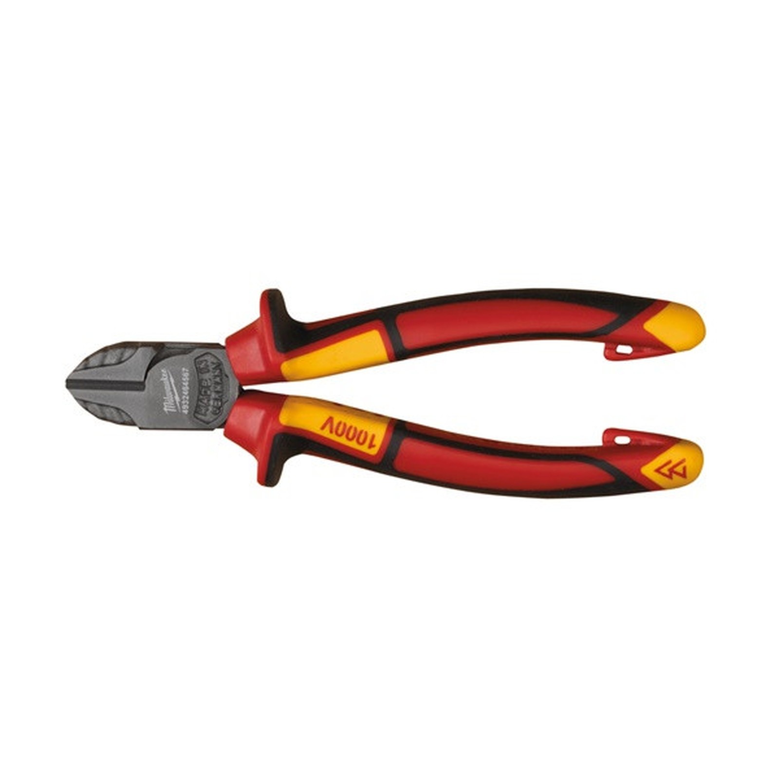 160mm VDE Diagonal Cutter - Softgrip for Comfortable Handling - MILWAUKEE