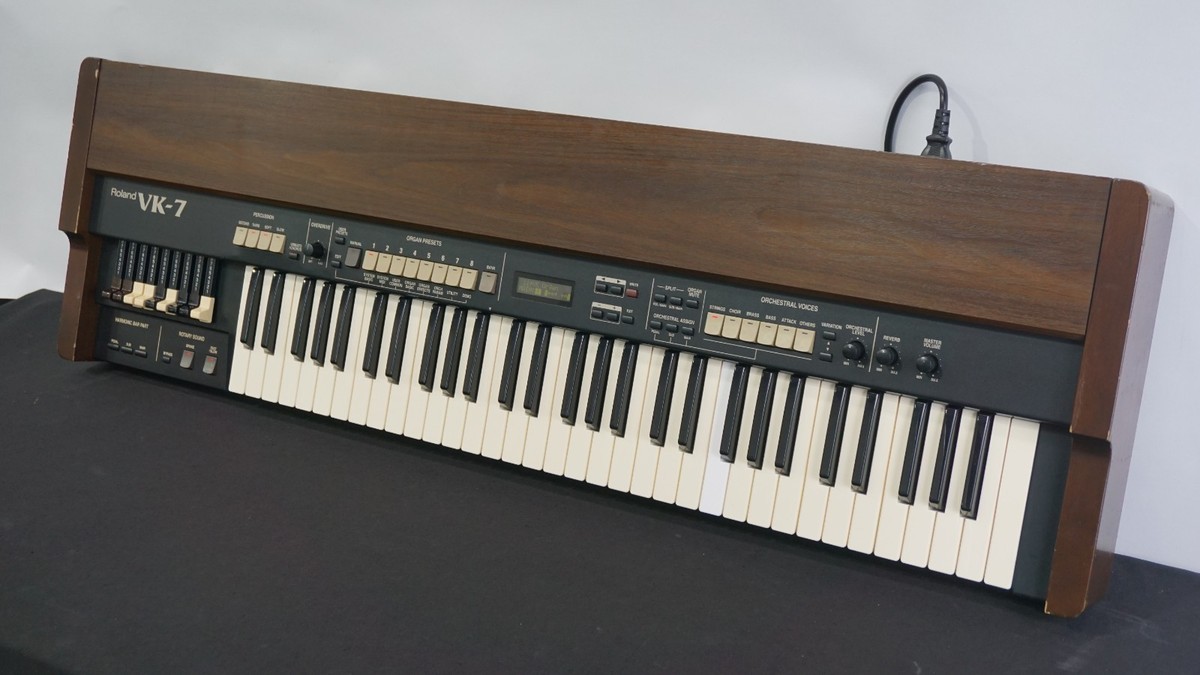 Roland VK-7 Combo Organ 90's Polyphonic Virtual ToneWheel Keyboard