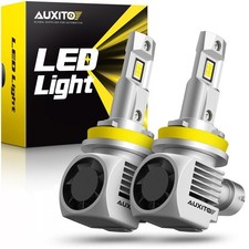 2X AUXITO LED H11 Headlight Beam Low Bulb Canbus 20000LM 6000K Kit Super Bright