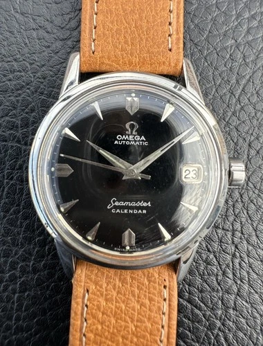 Omega Seamaster 14746-1sc Vintage Automatic Watch, Black Dial w/ Box