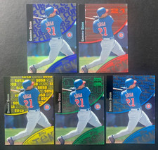 2000 Topps Tek SAMMY SOSA #20 x(5) SSP Patterns 16 17 18 19 20 - RARE!!!