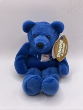 NFL Football Drew Bledsoe Bear Plush Salvinos Bammers New England Patriots 1999