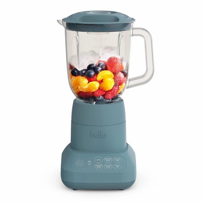 Bella Flip Store 6 Cup 48oz Blender Space Saving Design 10 Speed Control 450W