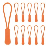 "2,6\" ReißVerschluss-Zug FüR Ersatz, 50 StüCk Nylon-KordelverläNgerung, Orange"